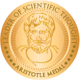 ARISTOTLE MEDAL — LEADER OF SCIENTIFIC THOUGHT, awards, iashe, academy