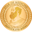 HIPPOCRATES MEDAL — STAR OF MEDICINE, iashe, awards